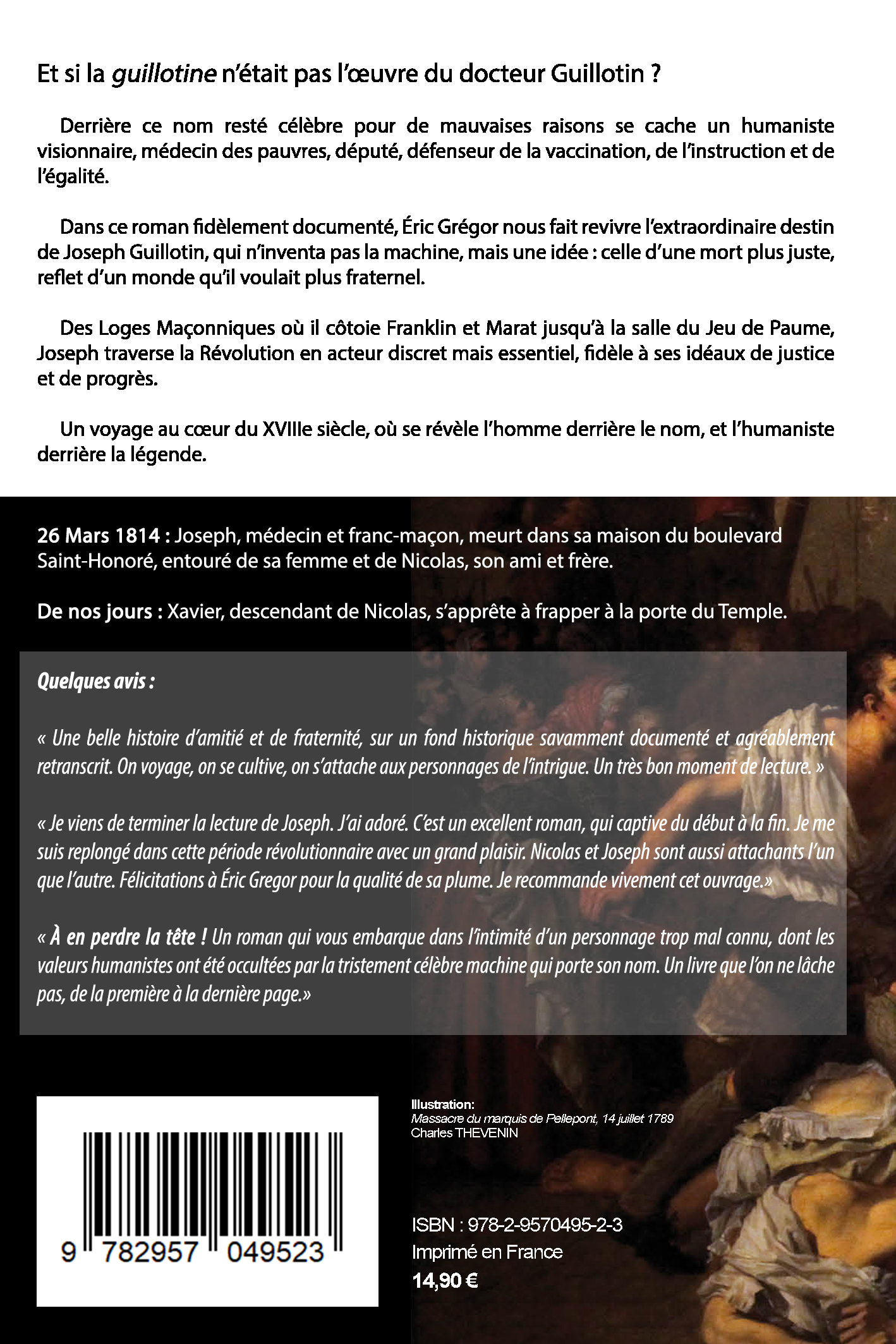 Joseph - dernière de couverture